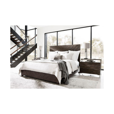 Logan Square Bedroom 3-Pc. Set (King Bed, Dresser & Nightstand), By Bernhardt