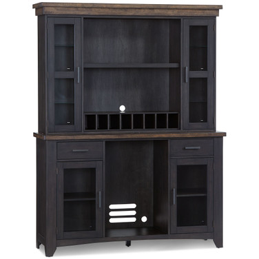 Peighton Back Bar with Hutch