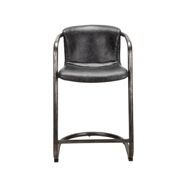 Freeman Counter Stool Antique Black-Set Of Two