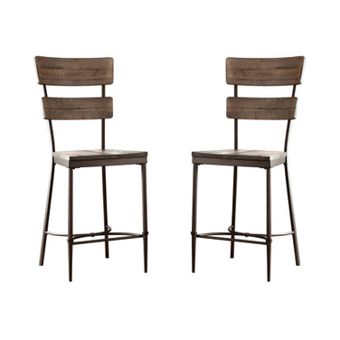 Jennings Non-Swivel Counter Stool, Set Of 2