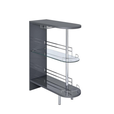 Anibal 2-Shelf Bar Table