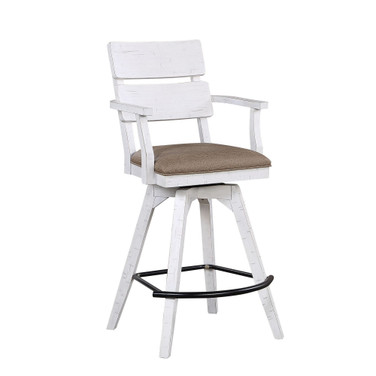 Wappinger Double Panel Back Spectator Counter Height Stool