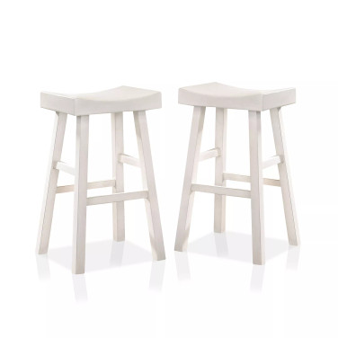 Bora Saddle Bar Stool, Set of 2