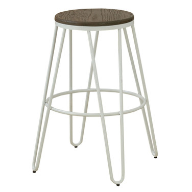 Mandy Farmhouse Bar Stool (Set of 2)