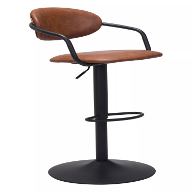 44" Steel, Polyurethane Kirby Bar Chair