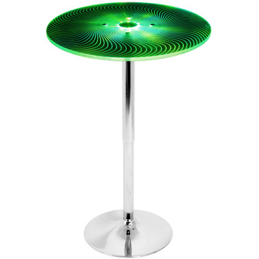 Spyra Light Up Adjustable Bar Table