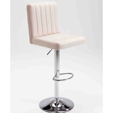 Yorkie Upholstered Modern Swivel Bar Stool, Set of 2