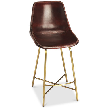 Commercial Leather Bar Stool
