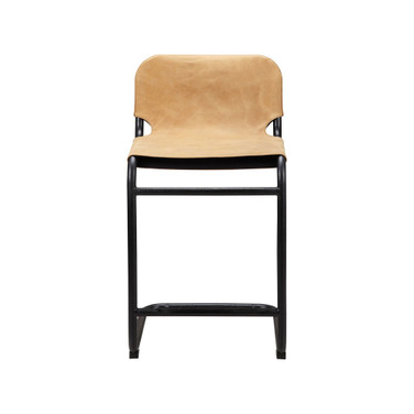 Baker Counter Stool Tan-Set Of Two
