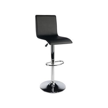 Home Decorative Spectrum High Back L Shape Air Lift Stool, Single, RTA