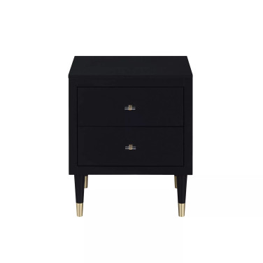 Stanton 26.25" Medium Density Fiberboard 2-Drawer Nightstand