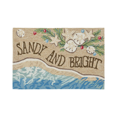 Liora Manne Front Porch Indoor/Outdoor Sandy & Bright Sand 2' x 3' Area Rugs