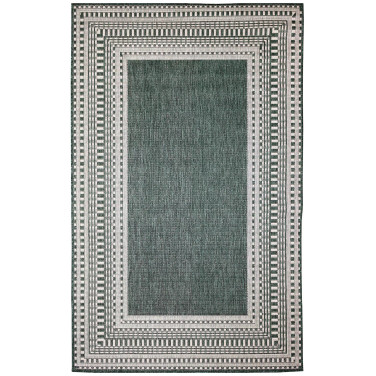 Malibu Etched Border Area Rug