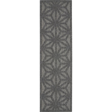 Cozumel CZM01 Onyx 2'2" x 7'6" Runner Rug