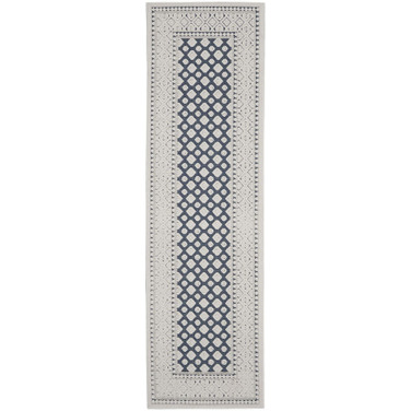 Key Largo KLG02 Blue 2'2" x 7'6" Runner Rug