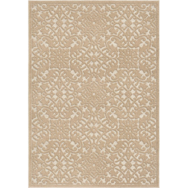 Bourne Biscay Driftwood 5'2" x 7'6" Outdoor Area Rug