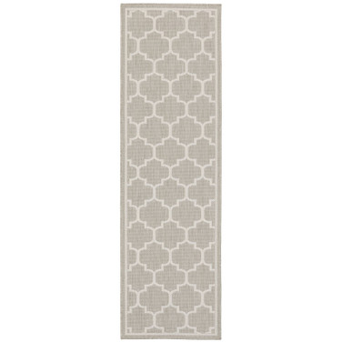 Genoa Outdoor 1636GNA 1'10" x 7'3" Runner Area Rug