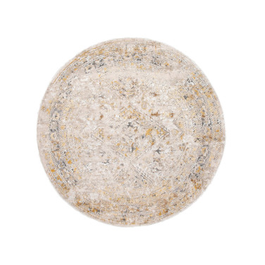 Druzy CFDR05B 5' x 5' Round Area Rug