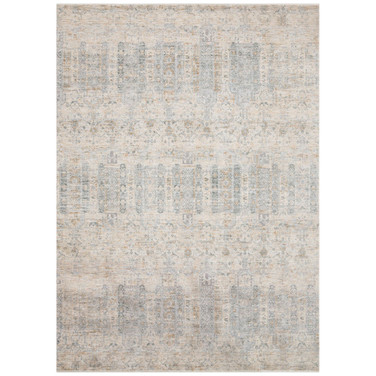 Loloi Pandora PAN-02 Ivory/Mist 2'6" x 10' Runner Area Rug