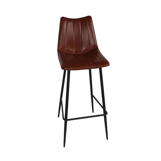 Alibi Counter Stool Brown-Set Of Two