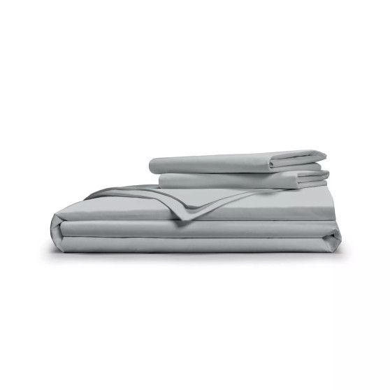 Classic Cool & Crisp 100% Cotton Percale Duvet Cover Set- Full/Queen