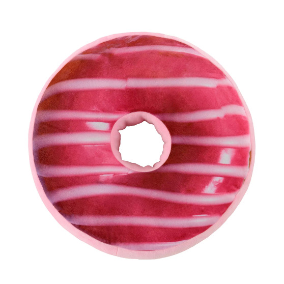 Reversible Photoreal Donut Decorative Pillows