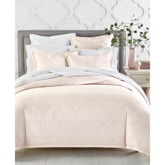 Sleep Luxe Leopard Petal 800 Thread Count 3-Pc. Duvet Cover Set, Full/Queen, Created for Macy's