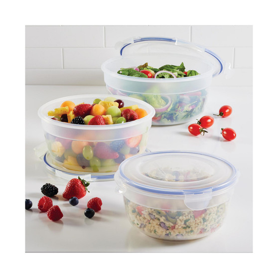 Easy Essentials 6-Pc. Nested Bowl Food Storage Set