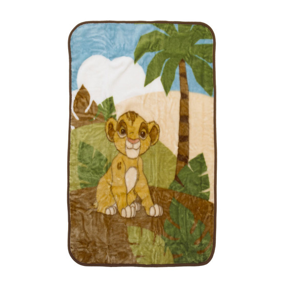 Lion King Urban Jungle Luxury Plush Throw Blanket