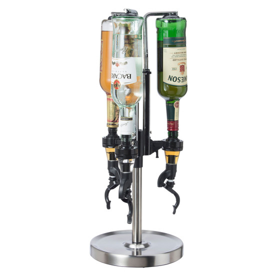 Professional 3 Bottle Liquor Dispenser