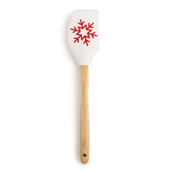 Snowflake Silicone Wooden Handle Spatula, Created for Macy's