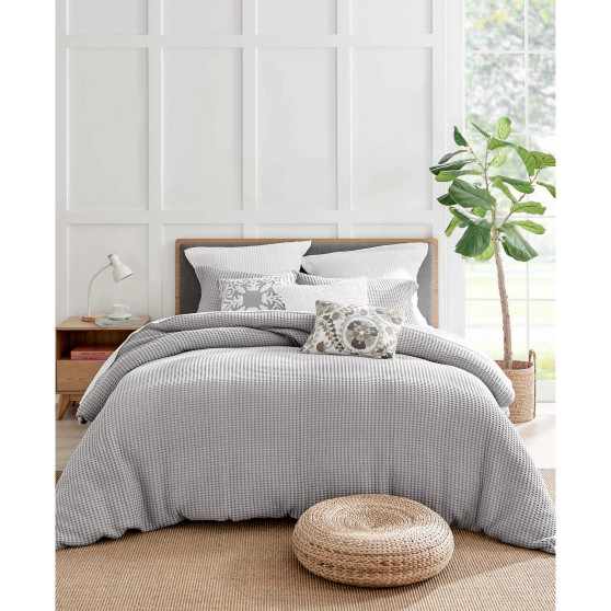 Mills Waffle 2-Pc. Duvet Cover Set, Twin