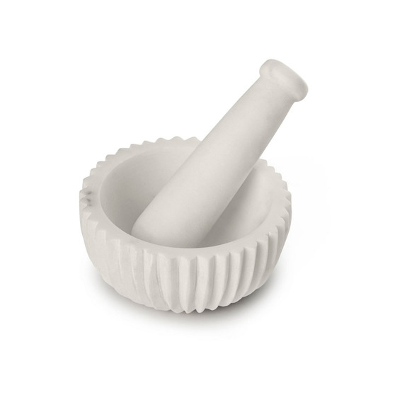 Milan Marble Mortar Pestle