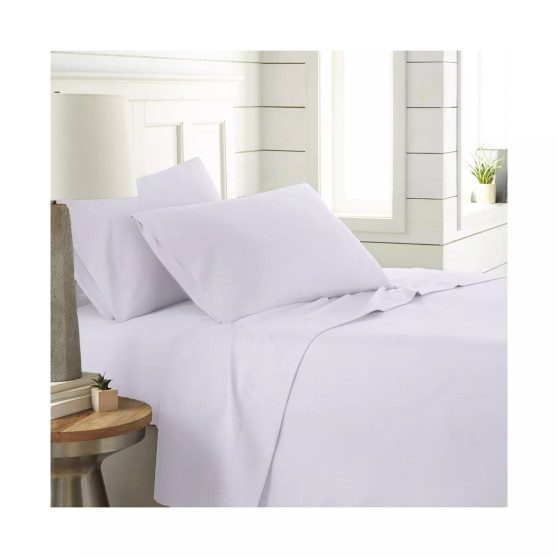 Chic Solids Ultra Soft 4-Piece Bed Sheet Sets, King