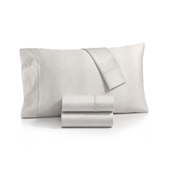 CLOSEOUT! Sleep Luxe Printed 800 Thread Count Cotton 4-Pc. Sheet Set, California King, Created for Macy's