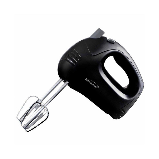 Brentwood 5-Speed Hand Mixer in Black