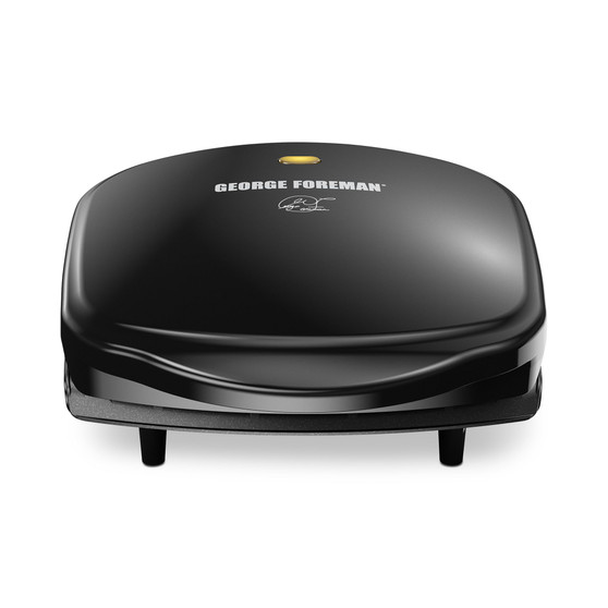 2-Serving Classic Plate Electric Indoor Grill & Panini Press
