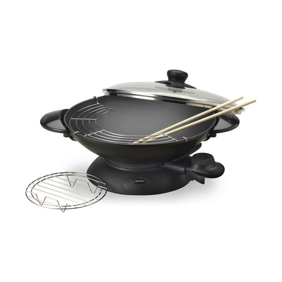 AEW-306 5 Quart Electric Wok