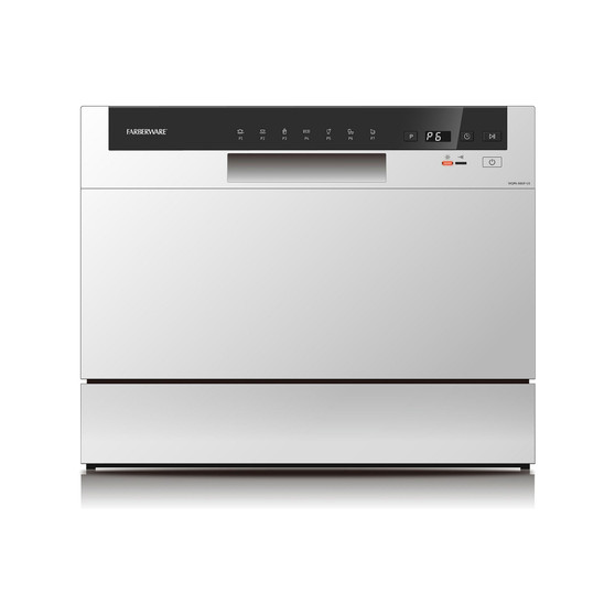 Professional 6-Piece Countertop Dishwasher