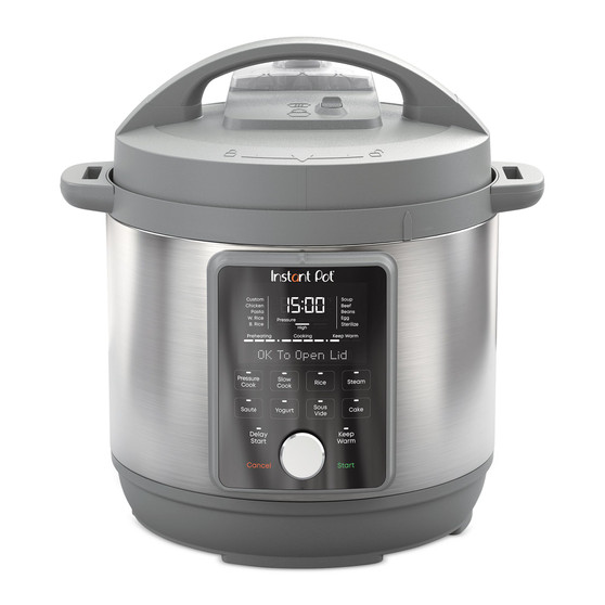Duo Plus 8 Qt. Multi-Use Pressure Cooker with Whisper-Quiet Steam Release