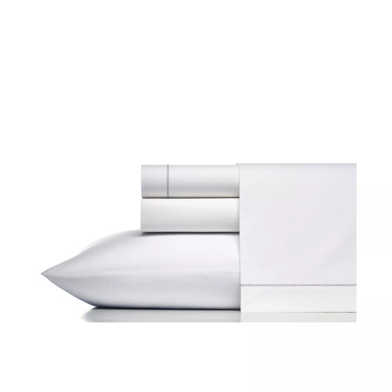 Solid Cotton Percale T400 4 Piece Sheet Set, Queen