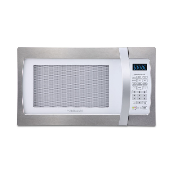 Professional 1.3 Cu. Ft. 1100-Watt Microwave Oven with Smart Sensor Cooking