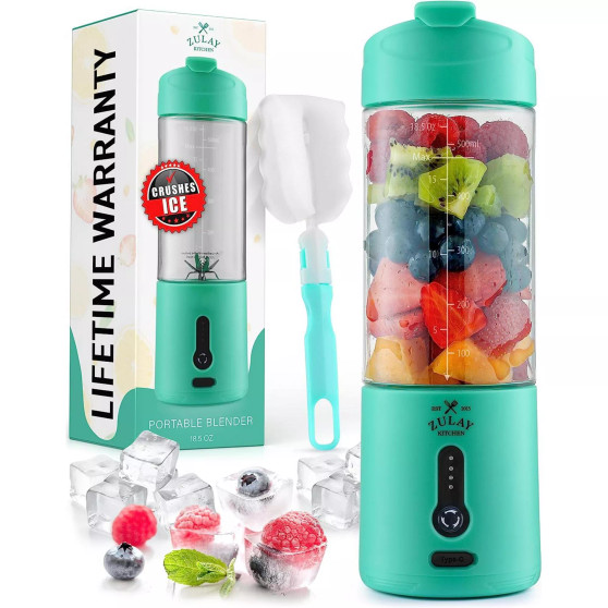 Personal Portable Smoothie Blender that Crush Ice
