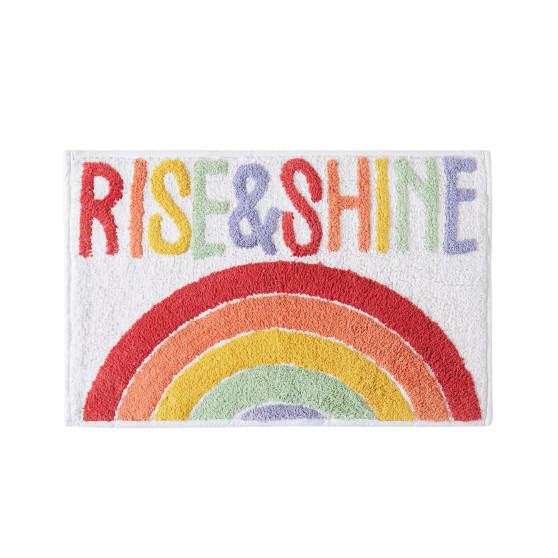 Rise & Shine Cotton Bath Rug, 20" x 32"