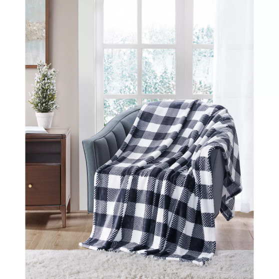 Cozy Plush Throw, 50" x 70", Created for Macy's