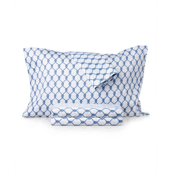 CLOSEOUT! 550 Thread Count Printed Cotton Pillowcases Pair, King, Created for Macy's