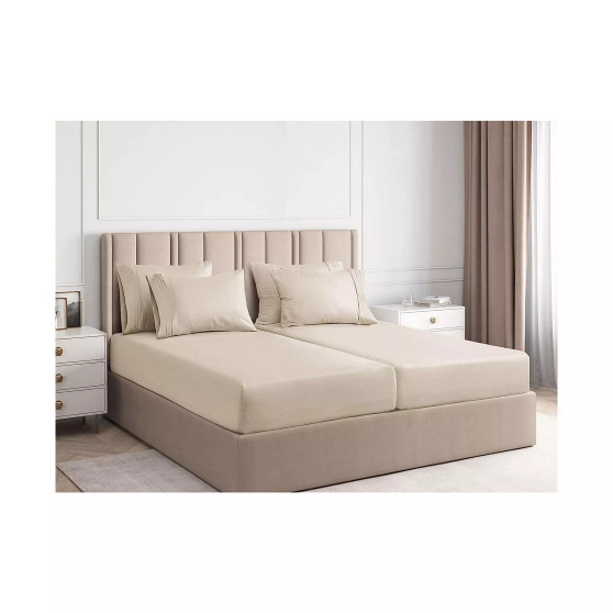 7 Piece Microfiber Solid Sheet Set - Split King