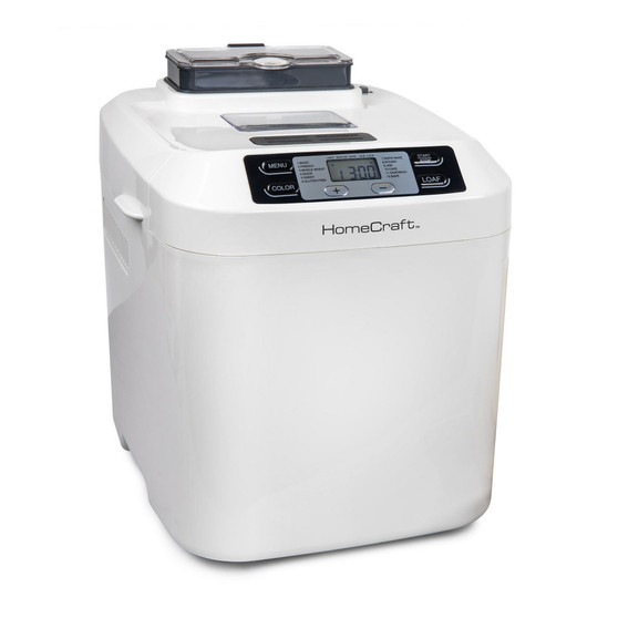 HCPBMAD2WH Programmable Bread Maker with Auto Dispenser