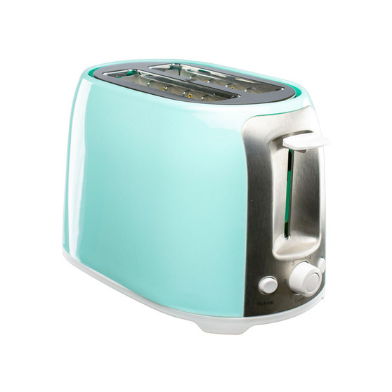 Brentwood Cool Touch 2 Slice Extra Wide Slot Toaster in Blue