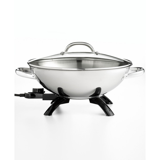 Stainless Steel Electric Wok
